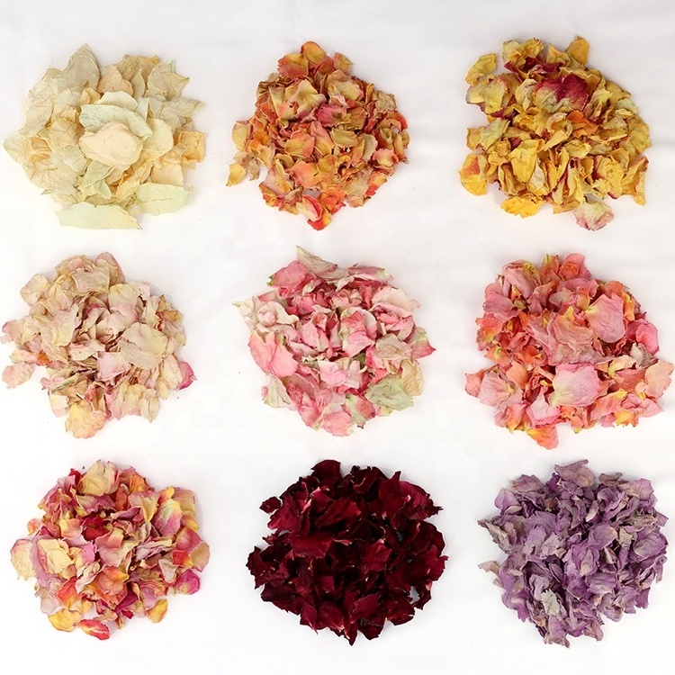 100% natural bath rose petals colorful dried red rose petals flower petal confetti