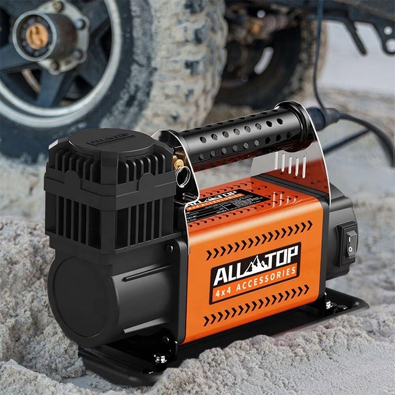 ALL-TOP  Air Compressor Kit  12V Portable Inflator 7.06CFM Offroad Car Air Compressor for Truck