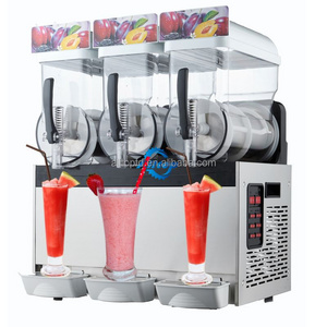 CE Ugolini Best Selling  xrj15l 3 tank automatic frozen cocktail commercial slush vending  machine