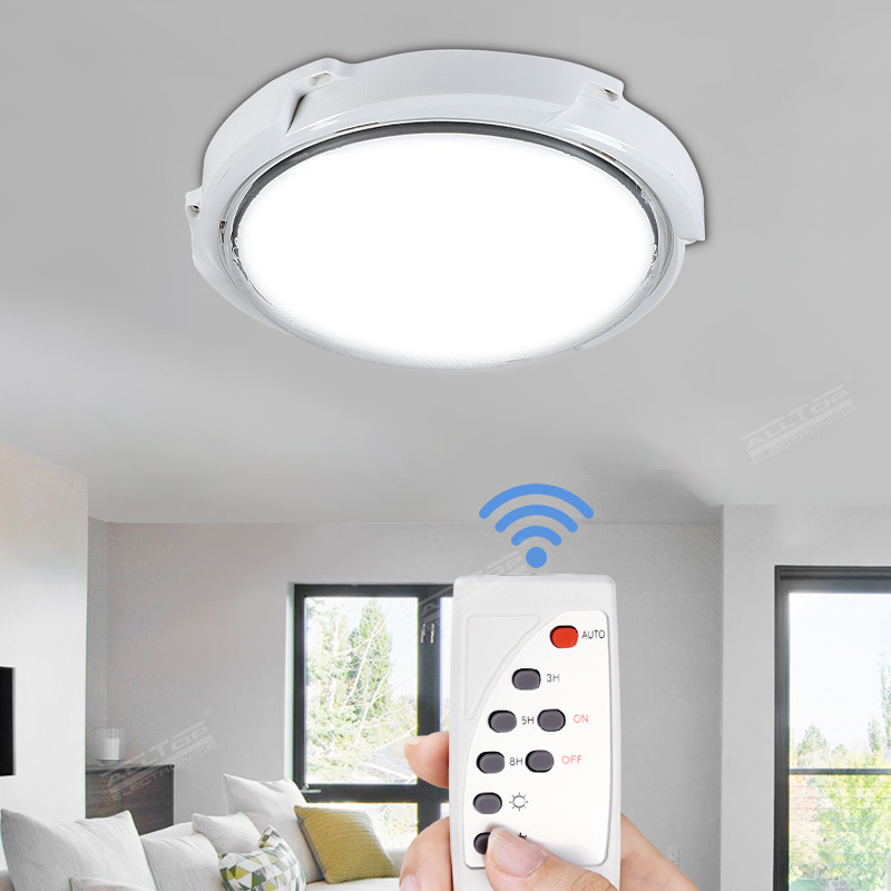 Modern Home Concise Design Waterproof Ip65 Remote Control 30W 50W 80W 100W 150W Solar Led Ceiling Light