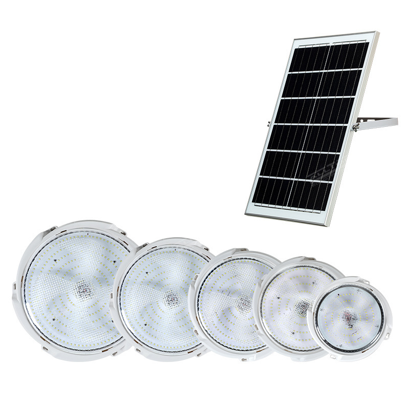 Modern Home Concise Design Waterproof Ip65 Remote Control 30W 50W 80W 100W 150W Solar Led Ceiling Light