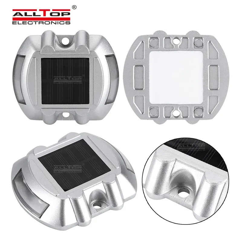 ALLTOP High brightness aluminium ip65 waterproof cat eye outdoor solar led reflective road stud