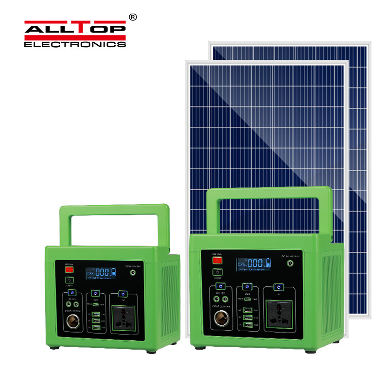 Alltop New Arrival Custom Color Solar Panel Home 300watt 500watt Mobile Solar Energy Power System