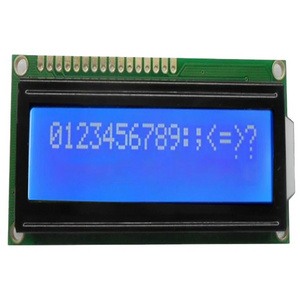 Custom COB Module 1602 Monochrome Character Type STN Blue Negative MPU Interface 16x2 1602 Lcd Display Module