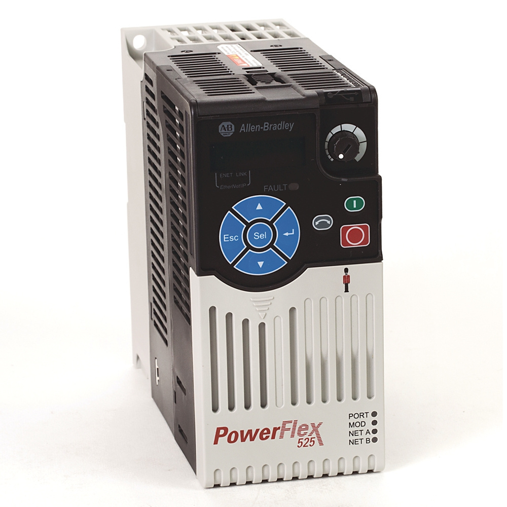 Inverter PowerFlex 525 0.75kW (1Hp) AC Drive Rockwell Controller Module 25B-D2P3N104