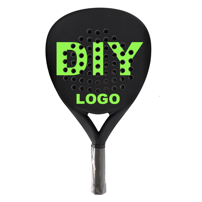 Allu OEM custom  professional 3k 18k 24k carbon fiber paletas pala de paddle tennis padel rackets