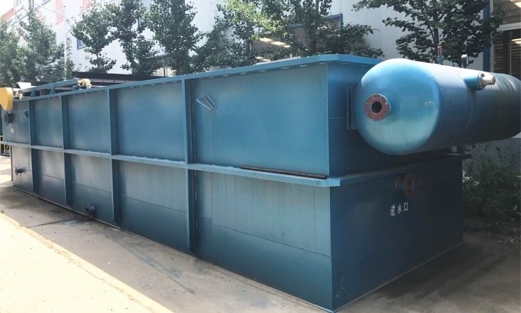 Oily Waste Water Disposal System / Sewage Water Flocculation Treatment Dissolved Air Flotation Machine Dissolved Air Flotation