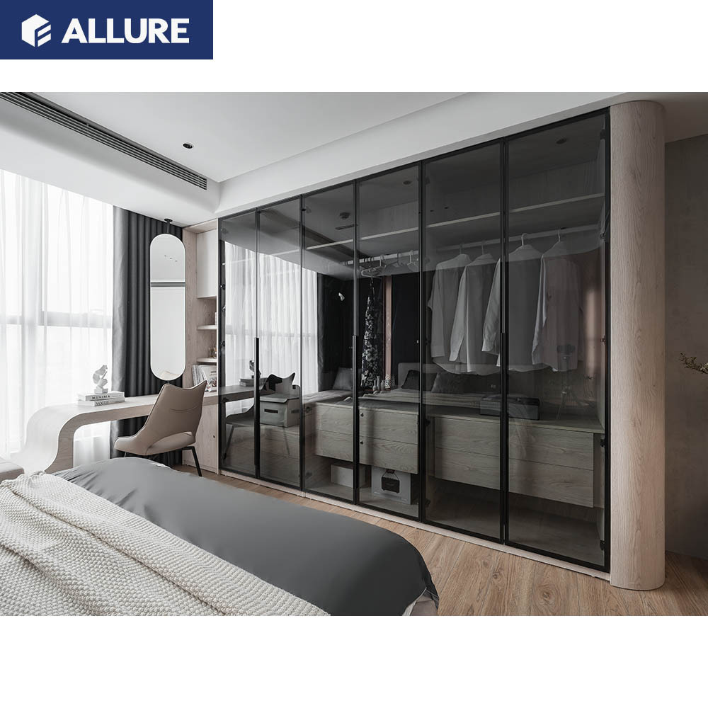 Allure Smart Wood Bedroom Maxime Home Pvc Home Furniture Wardrobe Customized Durable Modern Bedroom Cabinets