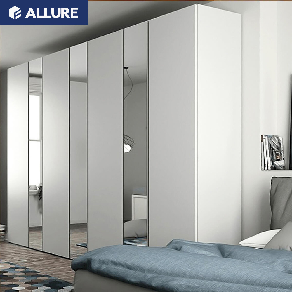 Allure china hotel room u-shaped open sliding door cheap hostel closet wardrobe designs prices for hotel