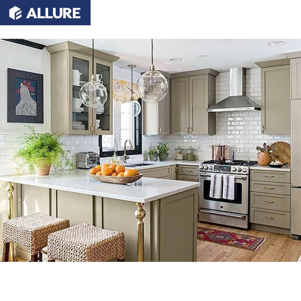 Allure Ethiopian Furniture Wooden Smart Home Cheap Organizer Kitchen Cabinet Designs Modern