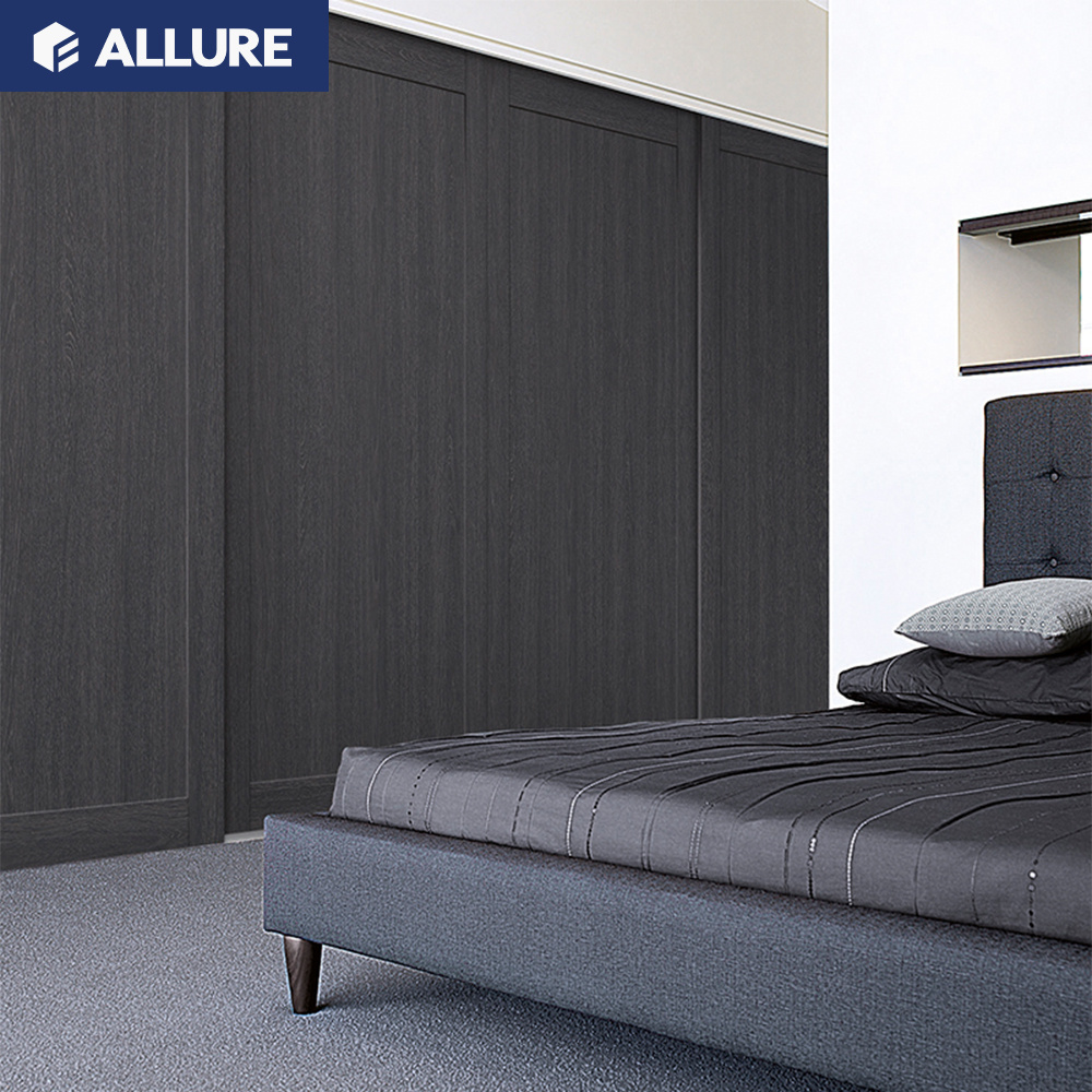 Allure double color wooden bedroom furniture amoires wardrobe design laminate colours combination