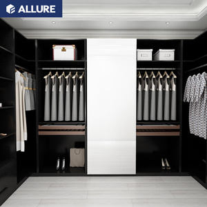 Allure shelving pole system aluminium frame closet storage wardrobe