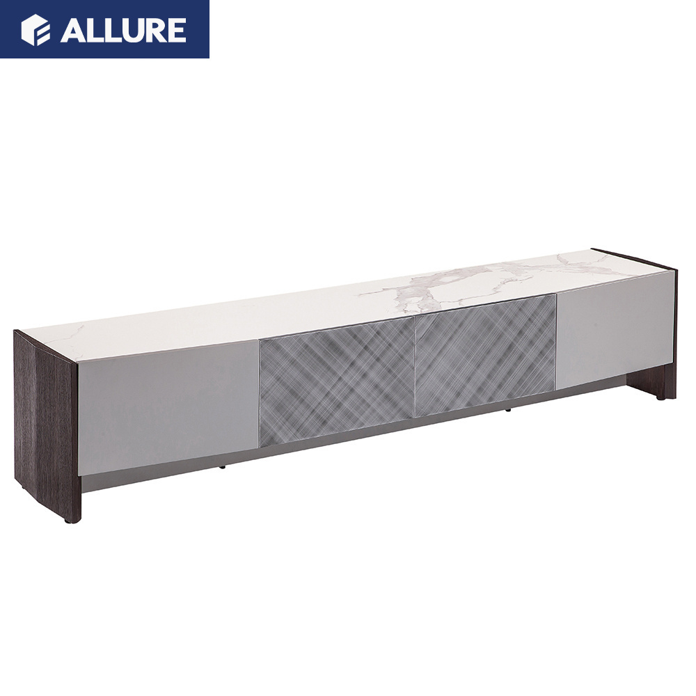 Allure Latest High End Custom Made French European Classic Style Design TV Stand Lift Include Cabinet