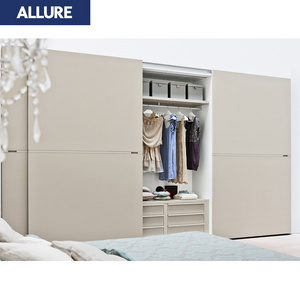 Allure Supplies Design Organization Complete Sets Soft Mirror Doors Narrow Furniture Modern Bedroom Wardrobe Install For Sale