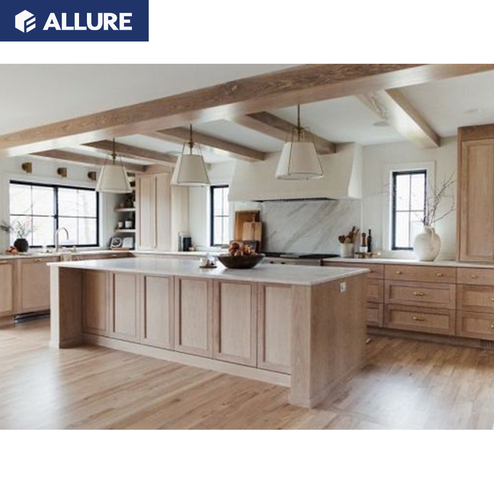 Allure Acrylic Smart Luxury Modular Millwork Complete Cocinas Pantry Manufacturers Solid Wood High Gloss Custom Kitchen Cabinet