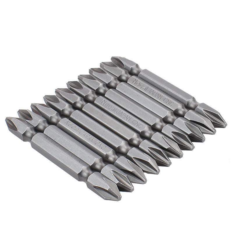 1/4'' PH2 Hex magnetic screwdriver bits length 65mm double end bit phillips Power screw driver bits