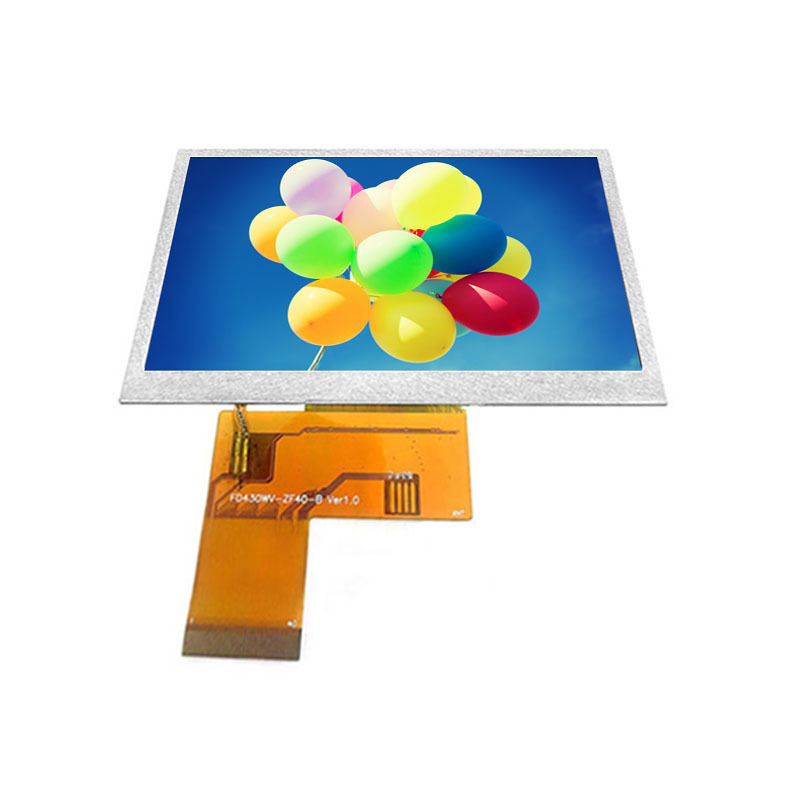 Manufacturer 4.3 inch lcd module  tft screen 480*272 40pin  RGB 8 bits lower full viewing  lcd display