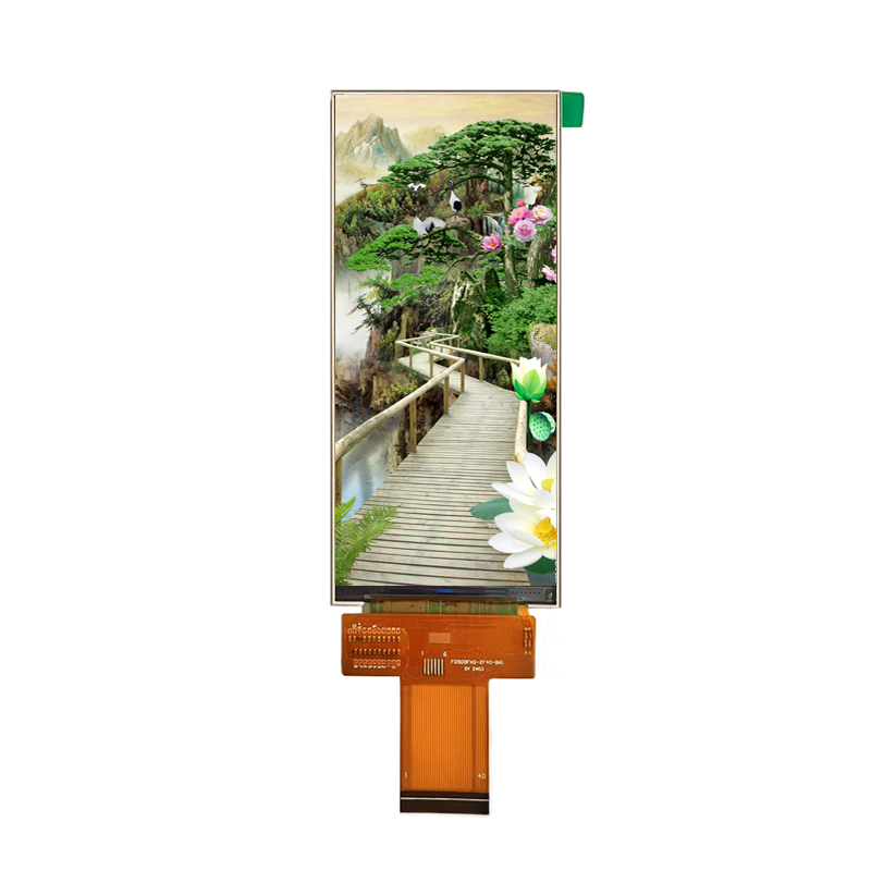 5 inch bar type lcd module  IPS tft screen 480*1120 40pin rgb+SPI interface  lcd display