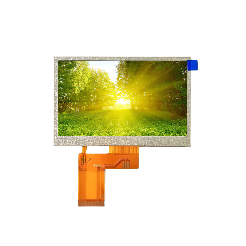 Manufacturer 4.3 inch lcd module  tft screen 480*272 40pin  RGB 8 bits lower full viewing  lcd display