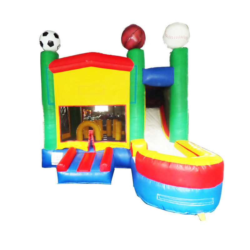 OEM ODM Unisex Jungle Inflatable Bouncer Birthday Party Backyard Inflatable Jumping Bouncer with Slides