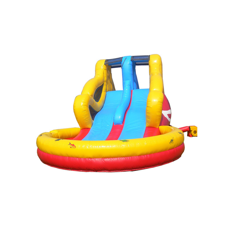 Custom Outdoor Fun Inflatable Climb Water Slide Bouncy Castle Combo Inflatable Wet Slide with Pool