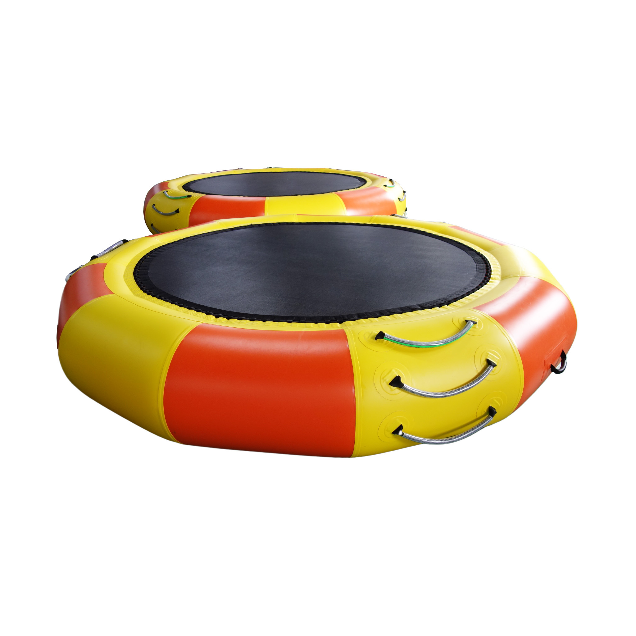 Kids Adults Sea Inflatable Water Trampoline Amusement Park Splash Padded Water Bouncer