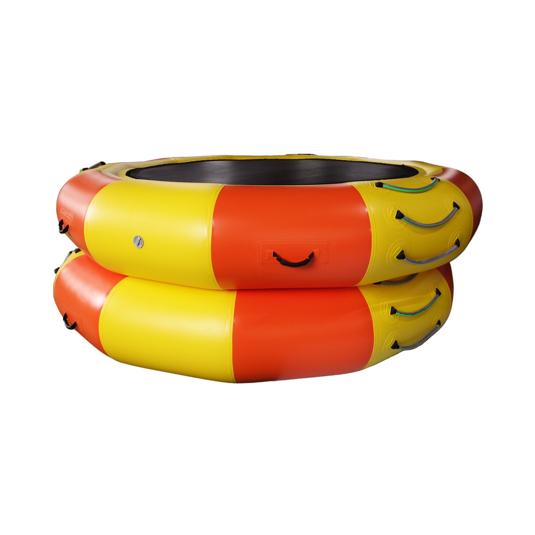 Kids Adults Sea Inflatable Water Trampoline Amusement Park Splash Padded Water Bouncer