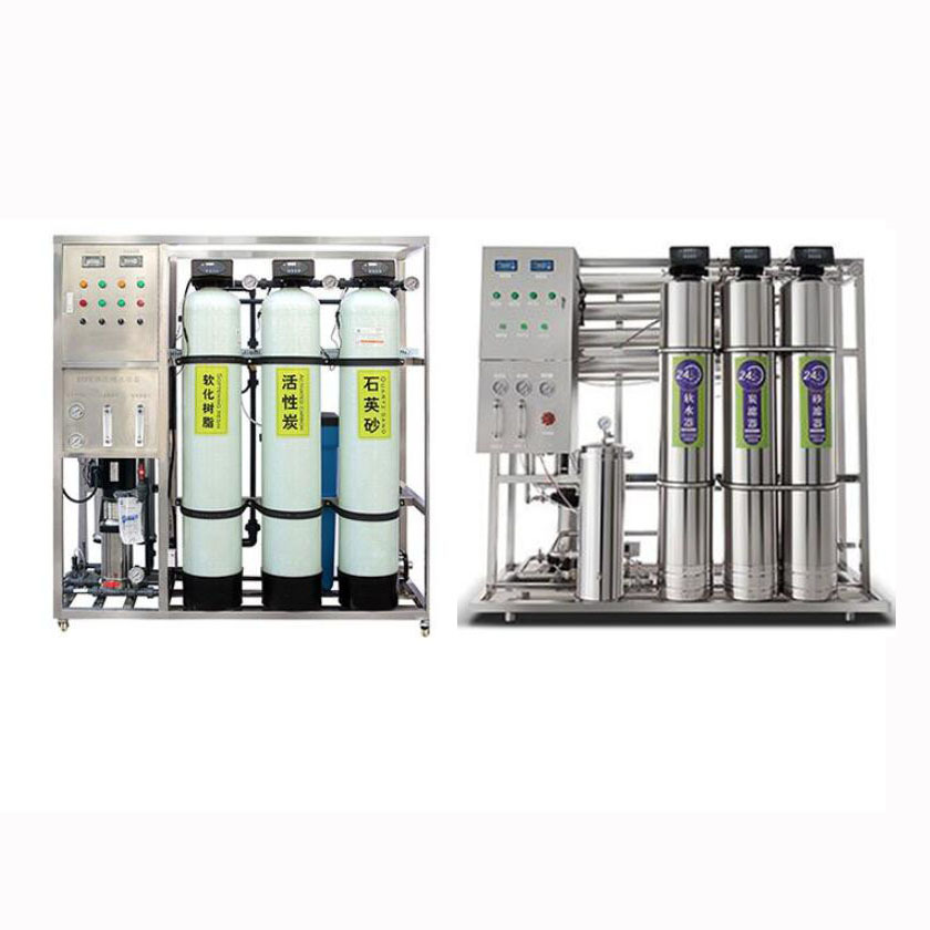 drinking water using reverse osmosis membrane water treatment machinery for cleaning tap water rivers and lakes