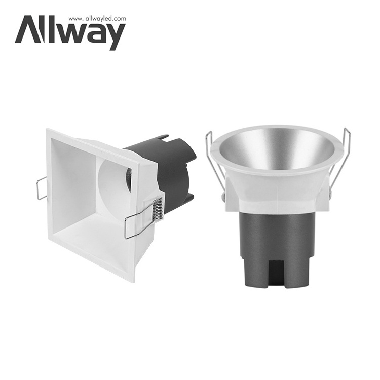 Allway SKD New Design COB PC Aluminum Brightest Down Light Indoor Living Room Spot LED Lighting SKD