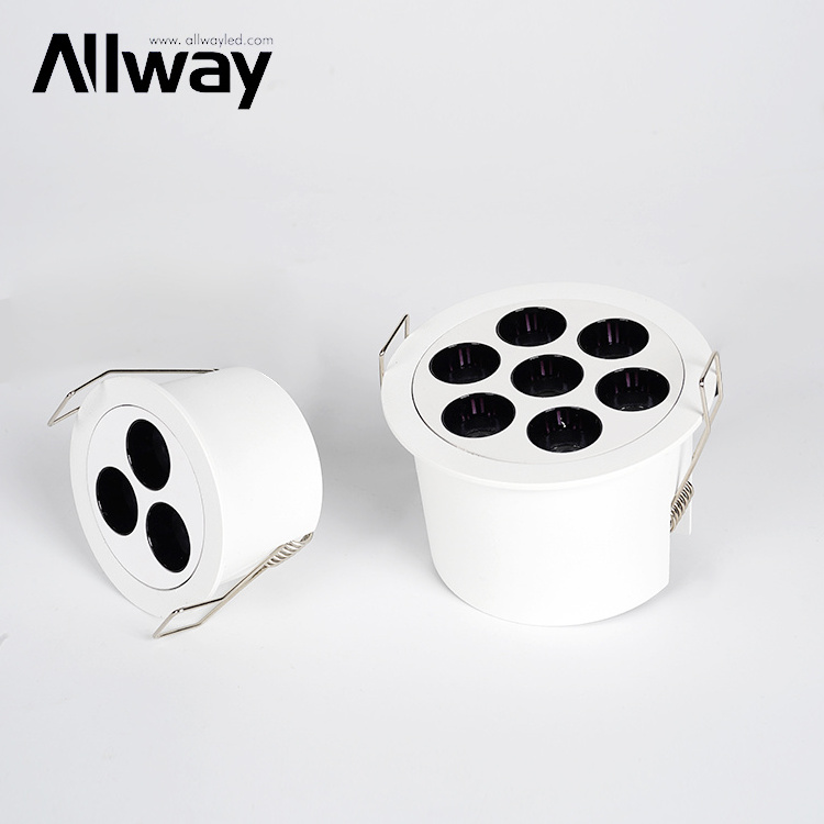 Allway SKD Simple Long Life Embedded Easy Installation Spotlights Indoor Hallway Shop Recessed 6 12 W Spot Light Led