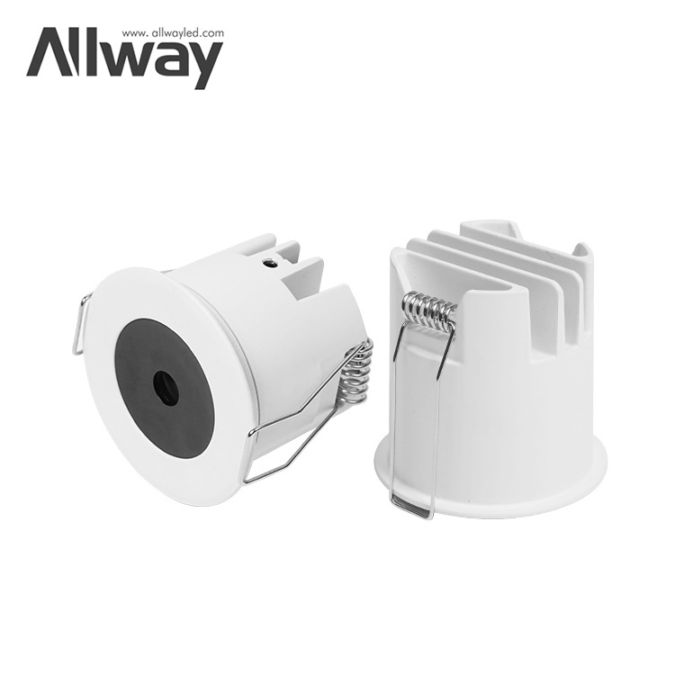 Allway Contemporary Mini Housing Brightest Embedded Down Lamp Spotlight LED Light Spot Fixture