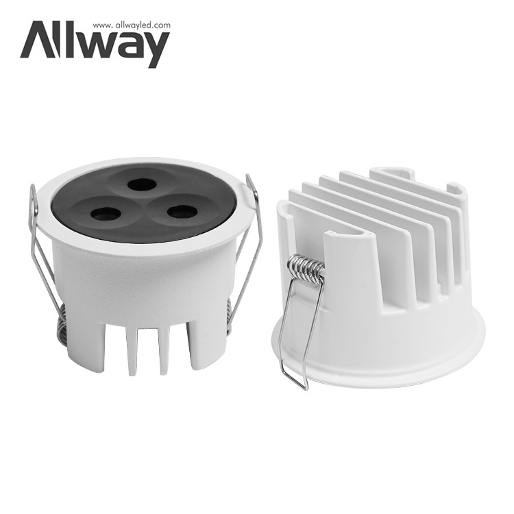 Allway Contemporary Mini Housing Brightest Embedded Down Lamp Spotlight LED Light Spot Fixture