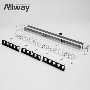 Allway LED Down Lamp Housing Indoor CCT Grille Light Recessed Led Downlights Fitting Frame