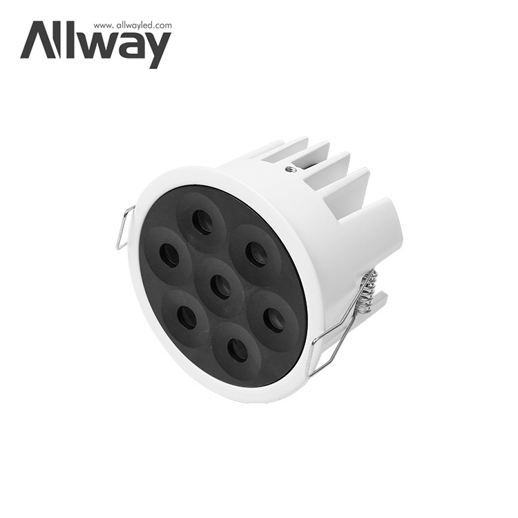 Allway Good Quality Antiglare Downlight Brightest CCT Small Light Down LED Spotlight Frame Housing