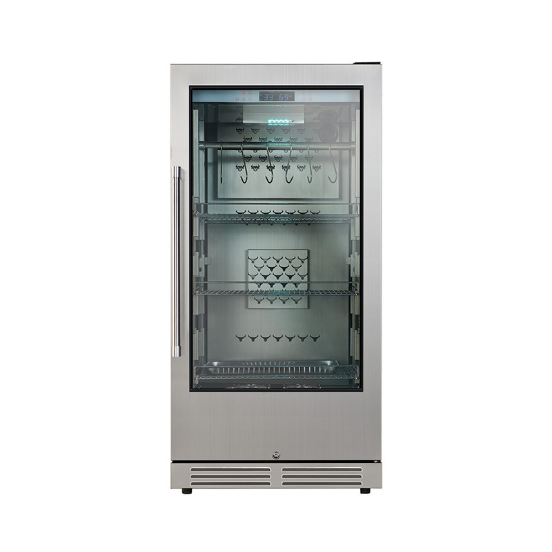 Stainless Steel Custom Dry Aged Meat Curing Cabinet Chamber Fridge Refrigerator