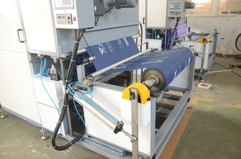 Automatic Single Color Roll to Roll Non Woven Fabric Screen Printing Machine For Sale