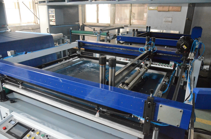 Automatic Single Color Roll to Roll Non Woven Fabric Screen Printing Machine For Sale