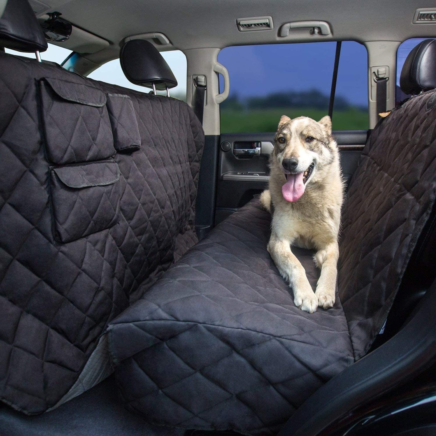 Custom Breathable Washable Portable Hammock Carrier Waterproof Travel Pet Dog Car Seat Cover