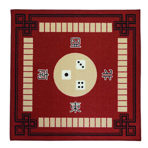 Custom Universal Slip Resistant Paigow Poker Dominos Card Play Table Cover Gaming Mahjong Mat