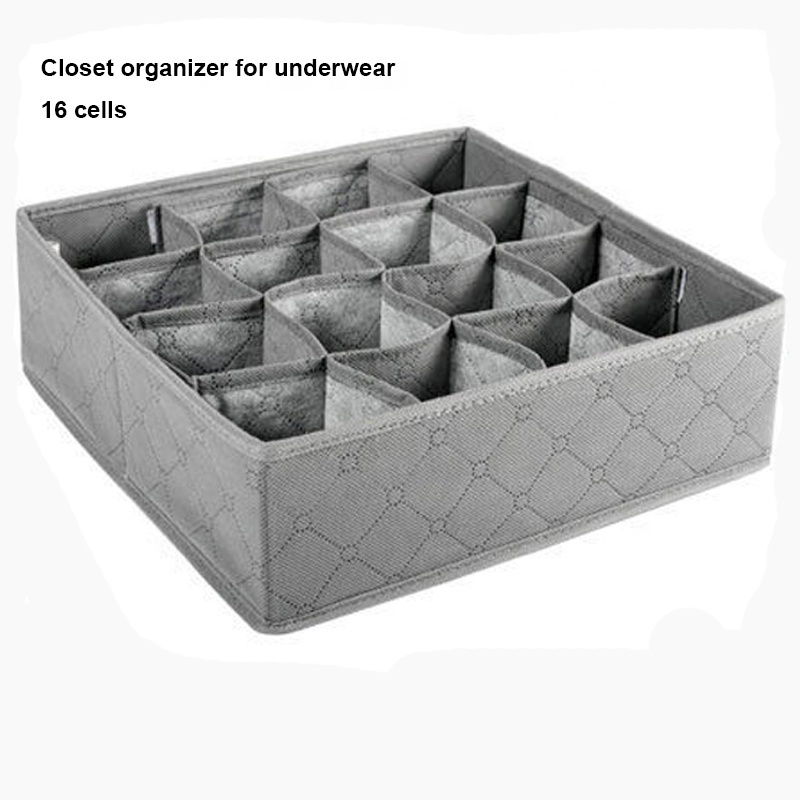 Closet underwear organizer non-woven drawer organizer