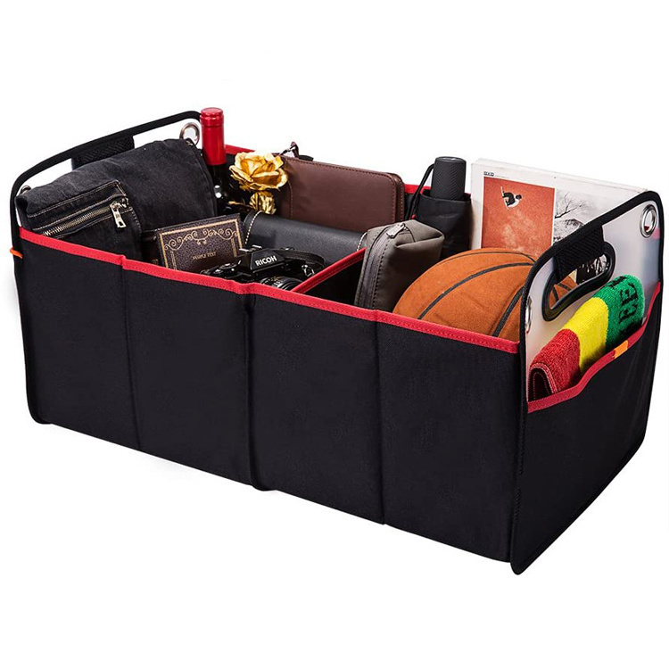 Portable Collapsible Auto Trunk Storage Box Foldable Container Suv Car Boot Organizer