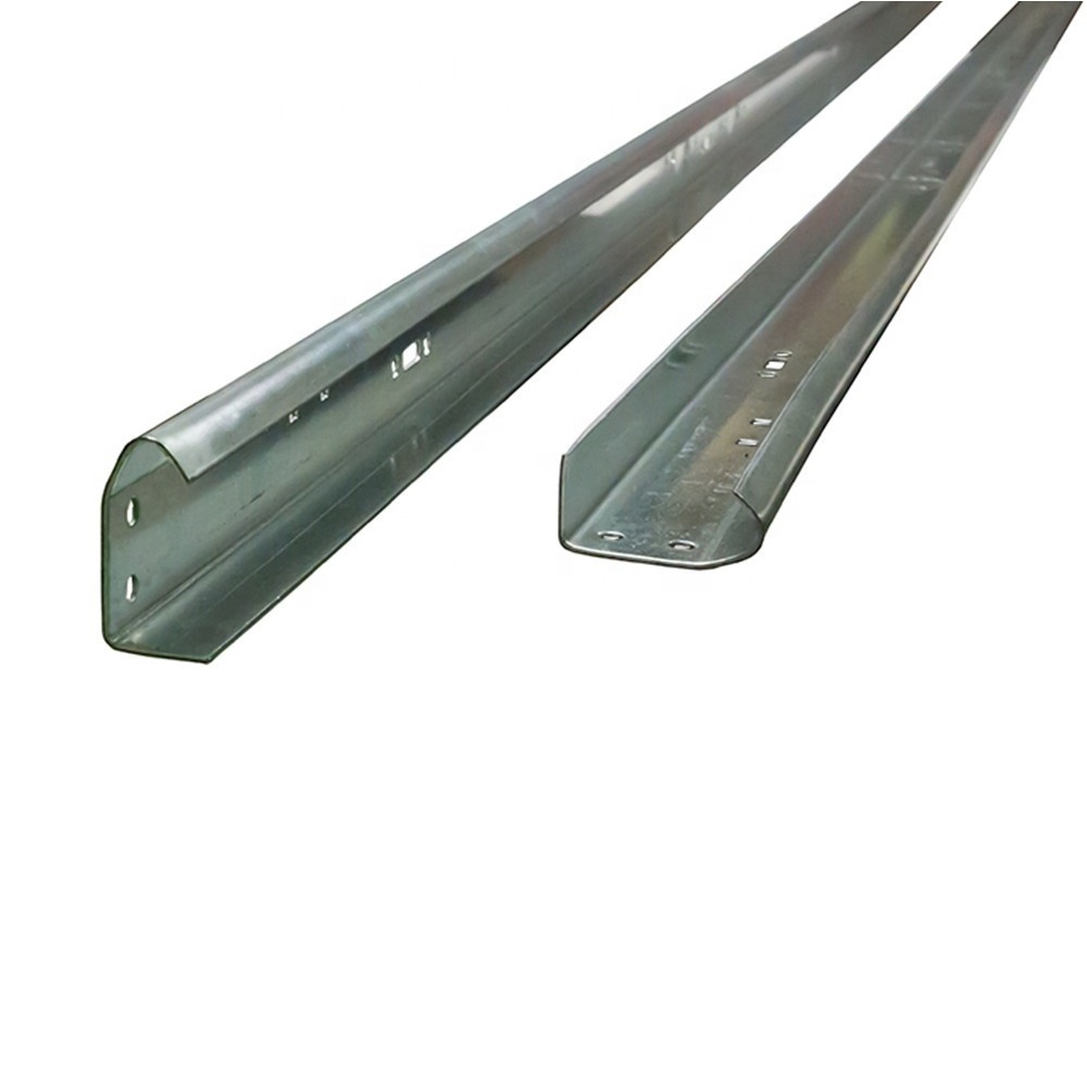 1.5mm/2.0mm thickness professinal manufacture garage door hardwares sectional steel garage door track