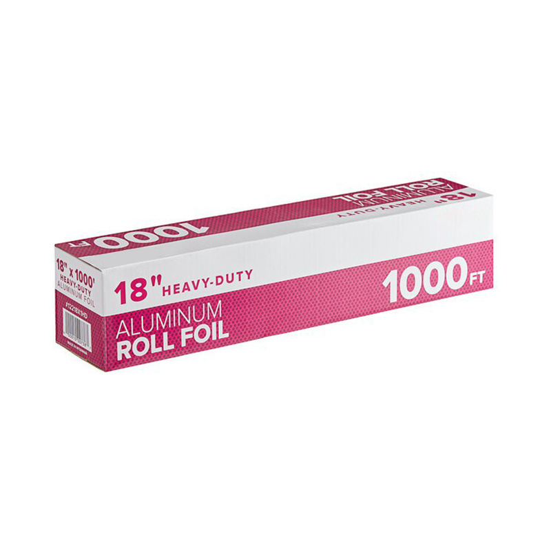 8011 Food grade silver aluminum foil paper rolls tinfoil for catering papier aluminium food packaging