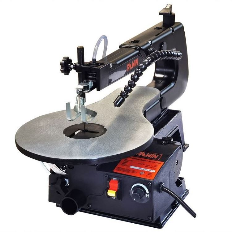 220V 50Hz In-bulit Working light Variable Speed Woodworking Scroll Saw