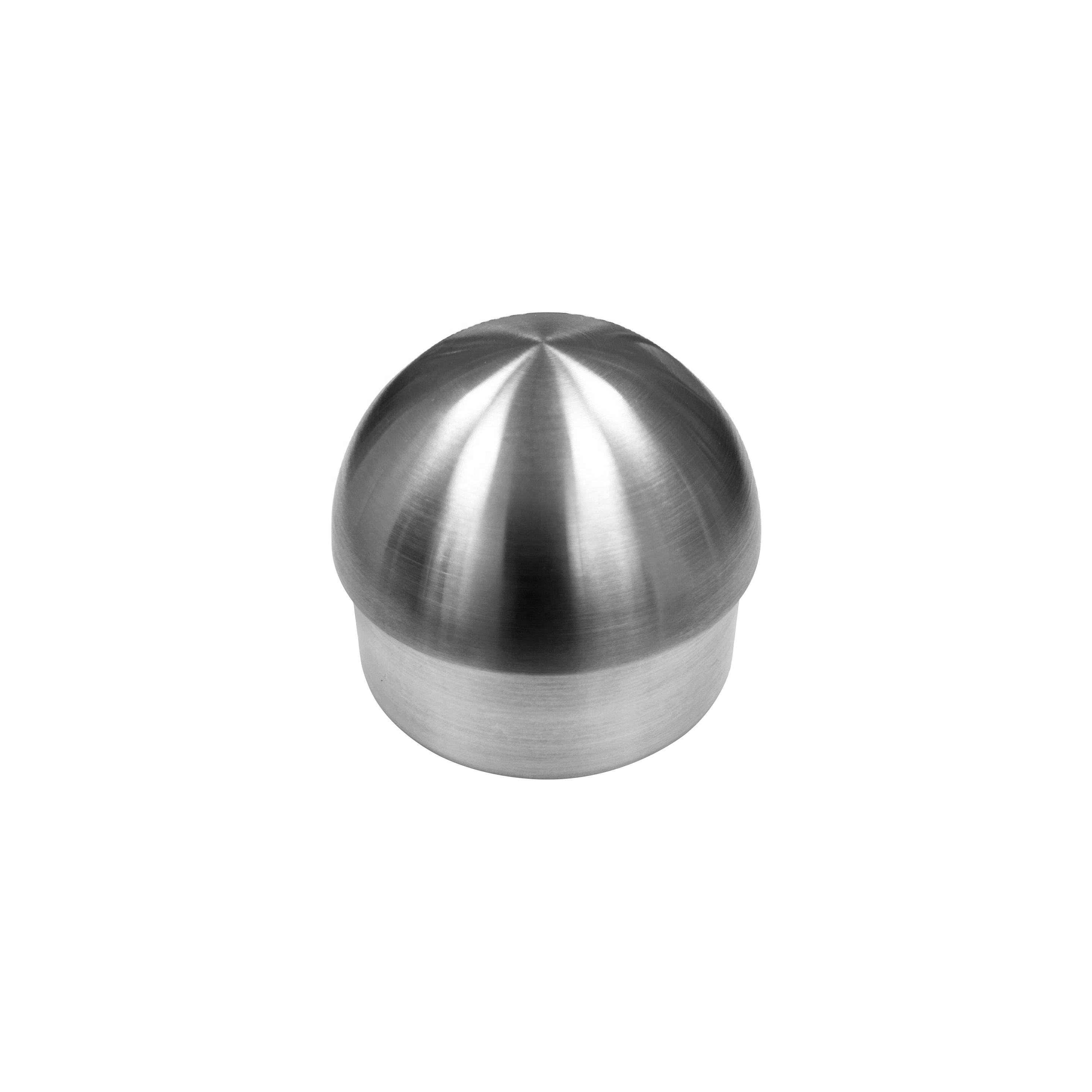 Stainless Steel Arched Dome End Cap for Round Tube