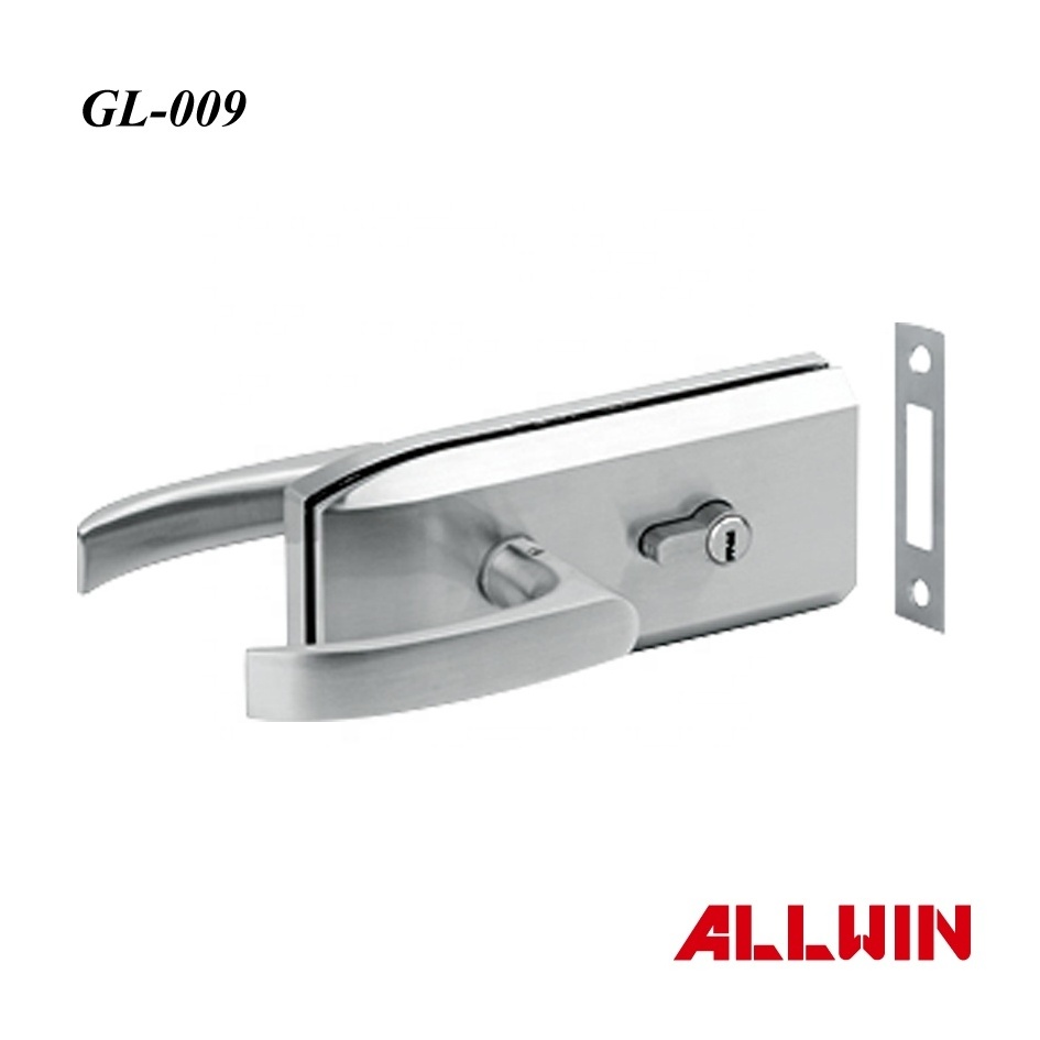 Sliding Glass Door Toilet Glass Door Lock