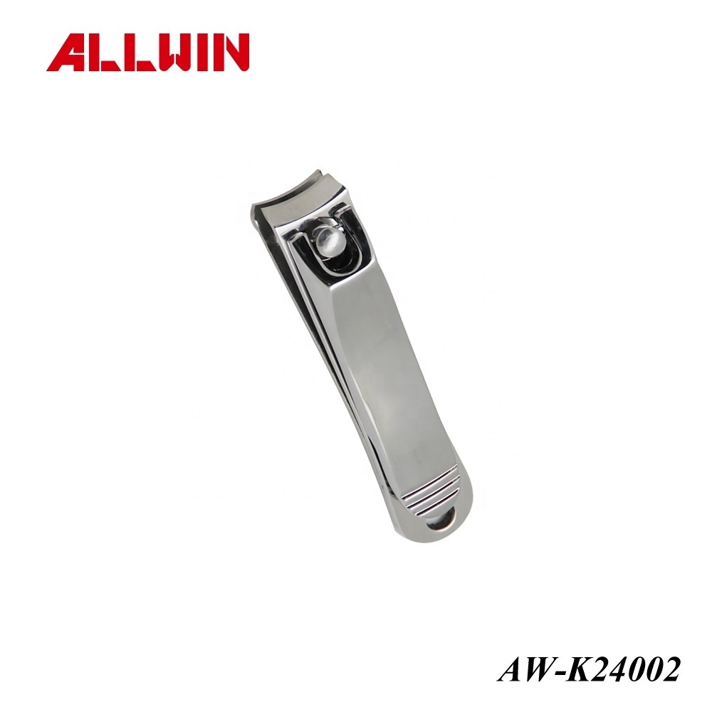 Arc Edge Curved Mouth Opening Stainless Steel Nail Clipper