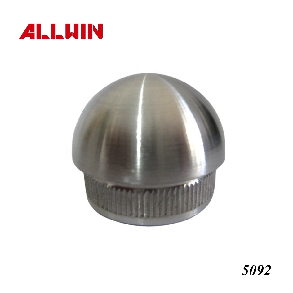 Stainless Steel Arched Dome End Cap for Round Tube