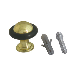 Brass Mini Floor Mounted Door Stopper