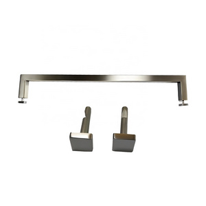 18" Stainless Steel Square Towel Bar